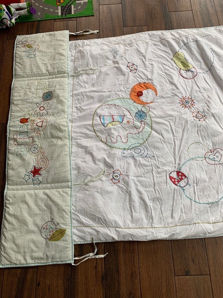 mamas and papas cot bed duvet